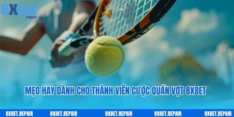 Kinh nghiệm bất bại khi cược quần vợt 8xbet từ cao thủ